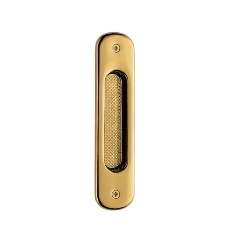 Lage Kosten Maniglia per porta scorrevole, ad incasso CD 211 Colombo Design, finitura Oroplus