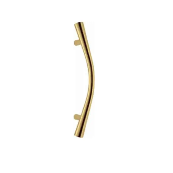 Op = Op Maniglione per porta e finestre, Colombo Design serie Zen CB46/B, senza rosette, materiale Ottone