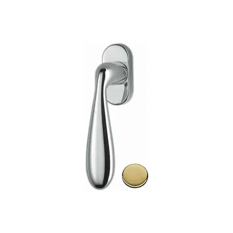 Maniglia DK per finestre, Colombo Design serie Lara, finitura Zirconium Aanbieding
