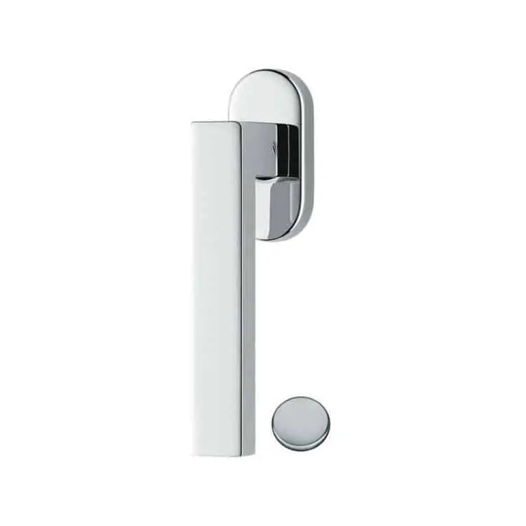 Fabrieksprijs Maniglia DK per finestre, Colombo Design serie Elle, finitura Cromat