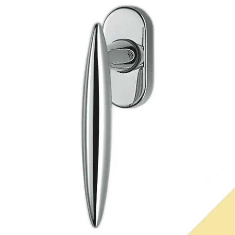 Shop Nu Maniglia DK Pegaso AM 12 SM Colombo Design per finestra, rosetta rettangolare 66x32 mm, finitura Oroplus