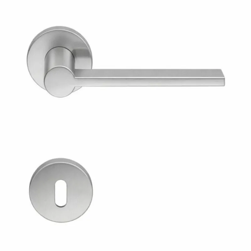 Maniglia Tool MD 11 R Colombo Design per porta, foro Patent, rosetta tonda diametro 50 mm, finitura Cromat Alleen Vandaag