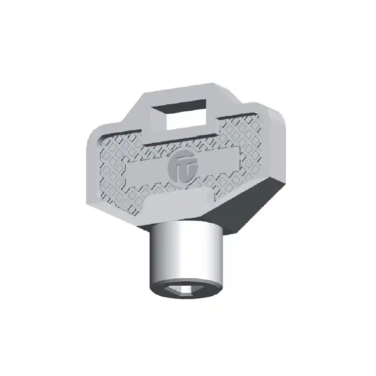 Chiave NP104 Giussani per Box, triangolo 6,5 mm, materiale Poliammide Exclusieve Aanbieding