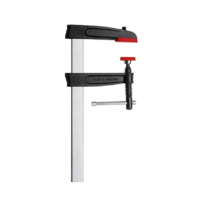 Betrouwbaar Strettoio a vite con ganasce in ghisa malleabile TRC30S10KF Bessey Tools, con traversino, apertura 300 mm, scartamento 100 mm, guida 27x7 mm
