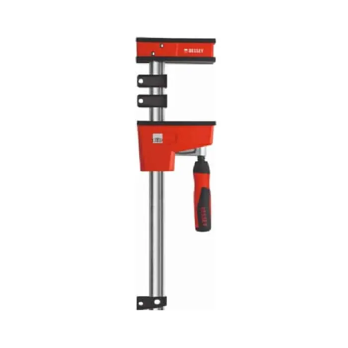 Strettoio manuale REVO KRE125-2K Bessey Tools, apertura 1250 mm, scartamento 95 mm, distanza da 255 a 1355 mm, guida 29x9 mm Voordeelprijs
