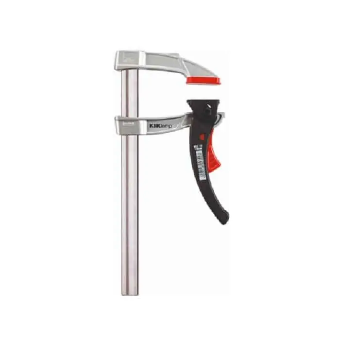 Strettoio leggero a leva HighTech KliKlamp KLI20 Bessey Tools, apertura 200 mm, scartamento 80 mm, guida 20x5 mm Nu Kopen