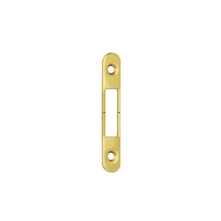 Contropiastra regolabile G183 Bonaiti per pozzetto 708/761, bordo tondo, dimensioni 82X22 mm, colore Ottonato Lucido Rechtstreeks Van De Fabrikant