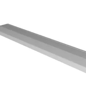Carter copri staffe per anta esterna Glow+ Bortoluzzi, lunghezza mm. 1000, finitura Grigio Argento Tijdelijk Beschikbaar