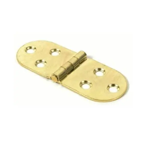 Cerniera a biscotto, Lunghezza 80 mm Altezza 30 mm, Ottone brunito Meest Verkocht