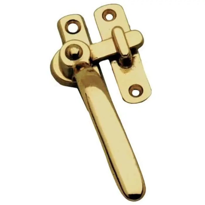Exclusieve Aanbieding Maniglia blocco 372M104 Elab per mobile Sinistra, leggera, finitura Ottone Lucido