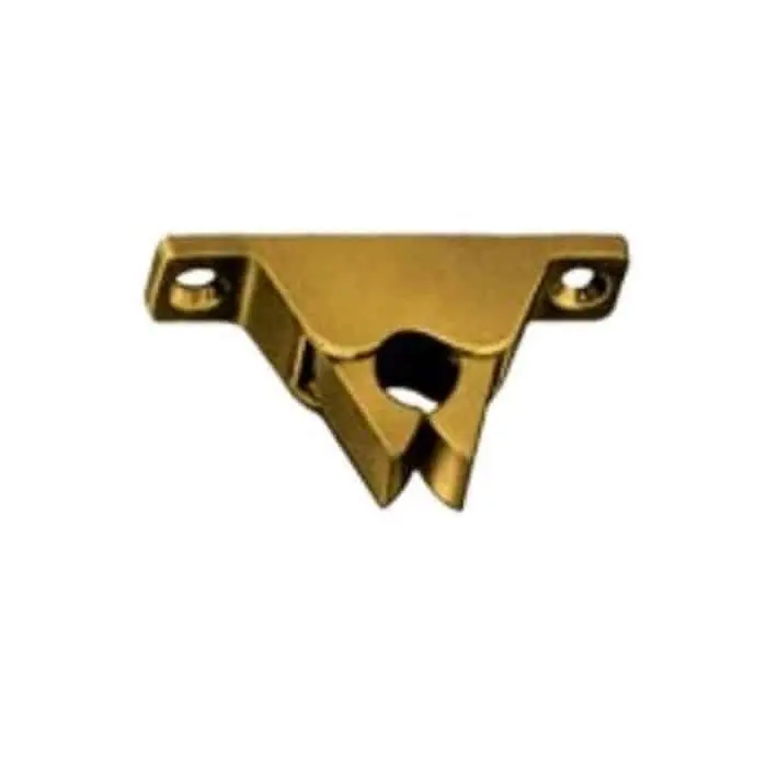 Pinza fermaporta 354M102 Elab per porta, materiale Ottone, finitura Lucida Superprijs