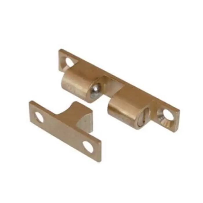 Cricchetto 311 Elab per mobile, due sfere, dimensione 9x49 mm, finitura Ottone Lucido Beste Prijs