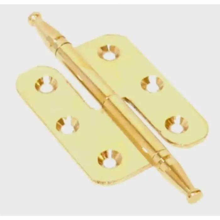 Nu Kopen Cernira a sfilare 118 Elab per mobile Sinistra, piana con piramidi, stondata, dimensione 50x40 mm, finitura Bronzata