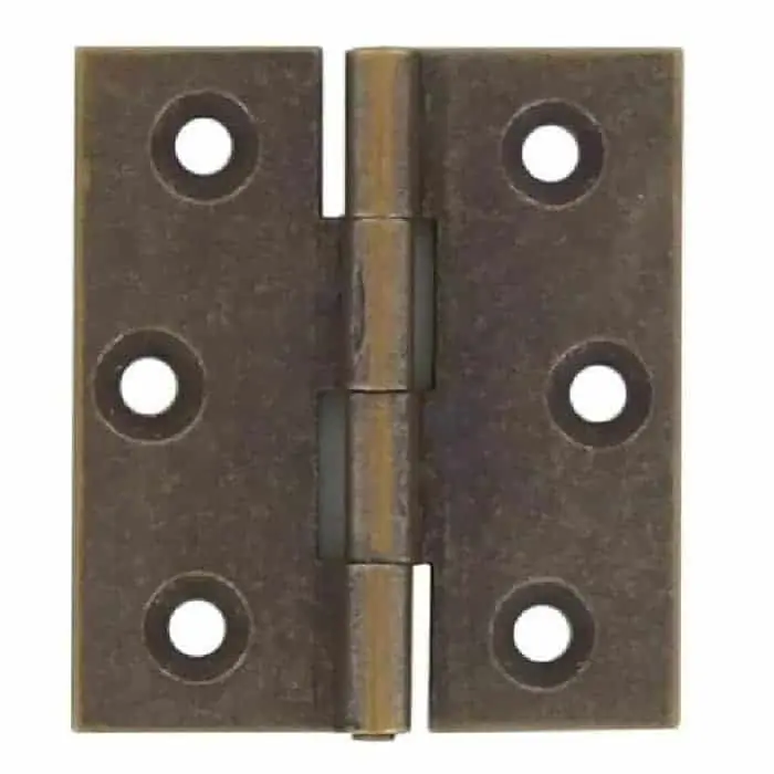 Betaalbaar Cerniera 101 Elab per mobile, fresata piana, dimensione 60x50 mm, finitura Bronzata