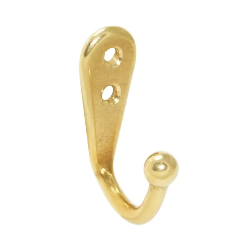 Fabrieksprijs Gancio 1031-02 Bal per appenderia, dimensione 14x42x23 mm, Ottone finitura Oro Lucido