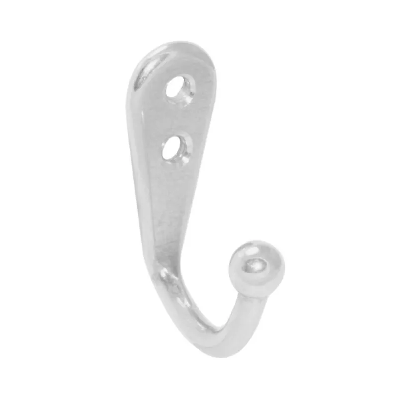 Gancio 1031-03 Bal per appenderia, dimensione 16x45x36 mm, Ottone finitura Cromo Lucido Laatste Versie