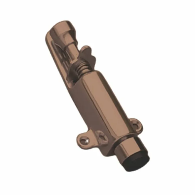 Fermaporte a pedale 1008-01 Bal, altezza 117 mm, larghezza 38 mm, finitura Bronzato Goedkoop