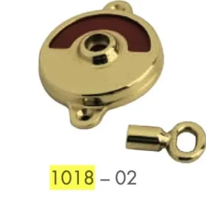 Betaalbaar Catenaccio Bal per bagno/WC, con chiave e lava zancata, base 70x50 mm, finitura Cromato