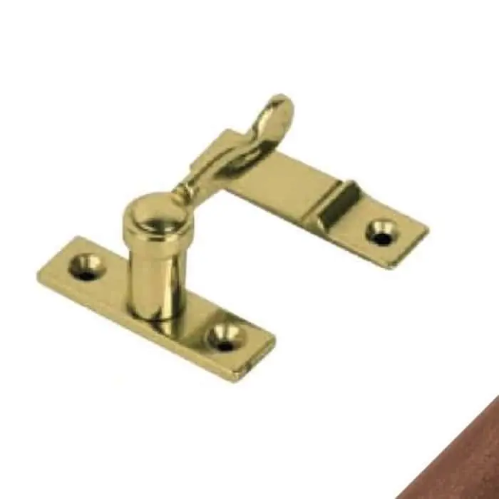 Op = Op Nottolino alla romana 1010-04 Bal, altezza collo 22 mm, completo di incontro piano, finitura Ottone Bronzato