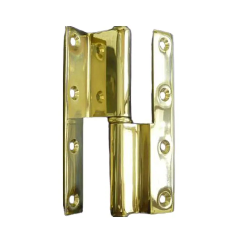 Cerniera Pomelle zancata 822-02 Bal per porta interna, dimensione 120x65 mm, mano Destra, Ottone finitura Lucido Verniciato Speciale Aanbieding