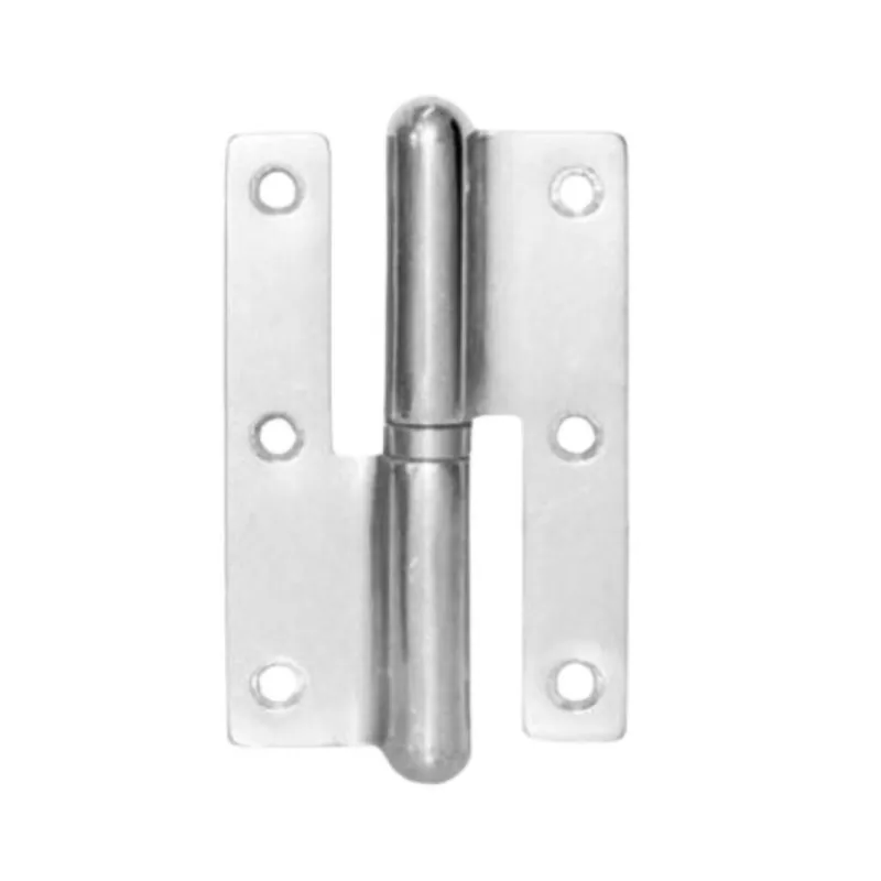 Cerniera Pomella diritta 821-02 Bal per porta interna, dimensione 120x70 mm, mano Sinistra, Ottone finitura Cromato Lucido Fabrieksprijs