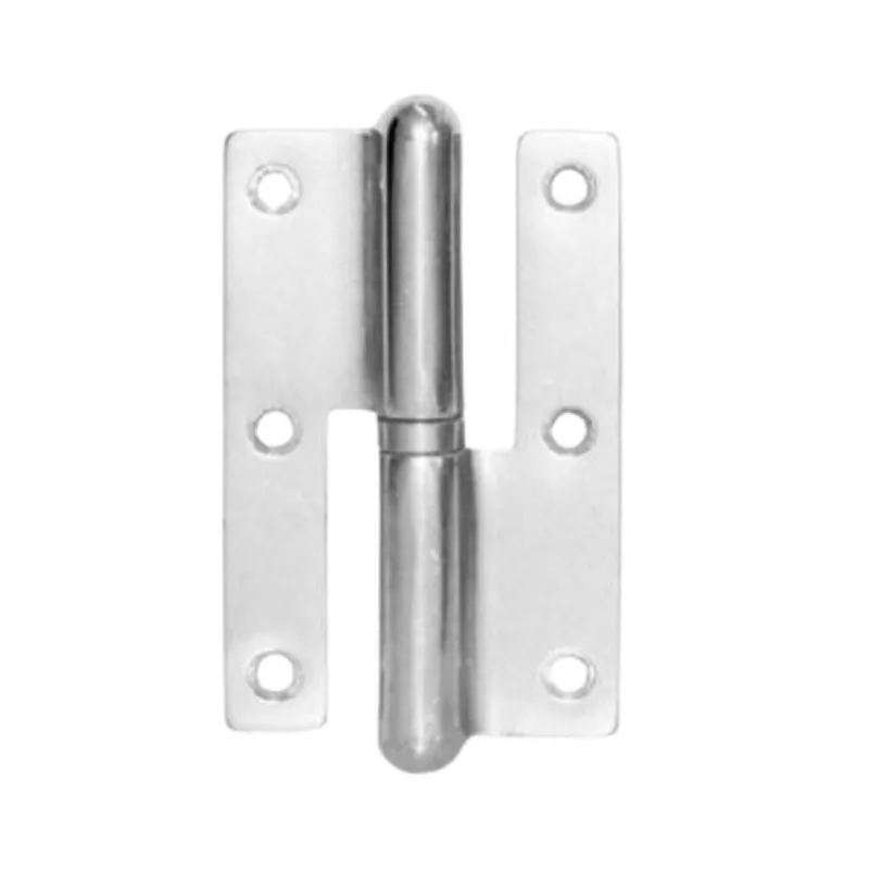 Cerniera Pomella diritta 821-02 Bal per porta interna, dimensione 120x70 mm, mano Destra, Ottone finitura Cromato Lucido Flitsaanbieding