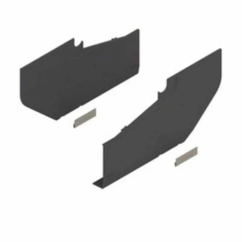 Koop Online Set Placche 20S8020 Blum per anta basculante AVENTOS HS, Destro e Sinistro, in Plastica, finitura Antracite