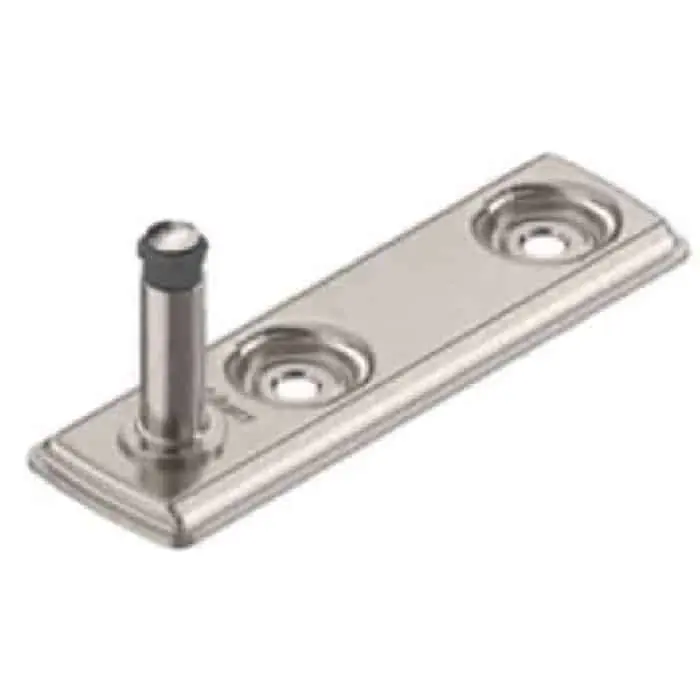 Beperkte Voorraad Attacco per corpo mobile anta ribalta standard Aventhos HK-XS Blum, lunghezza 68,6 mm, colore Nichelato
