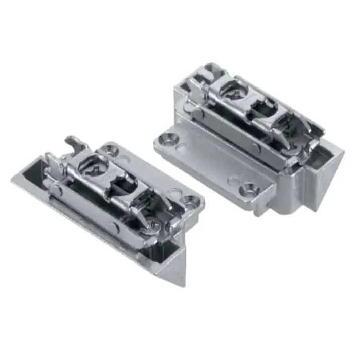 Attacco per forntale 20K4A00A02 Blum Aventos HK-S per anta a ribalta standard, lunghezza 55,4 mm, materiale Zinco Premium