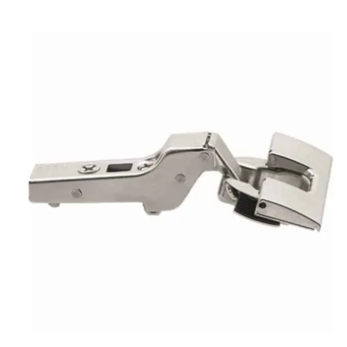 Cerniera 71T5690B Blum Clip Top con fondello Inserta, angolo apertura 120 gradi, battuta mediana, finitura Nichelata Favoriet