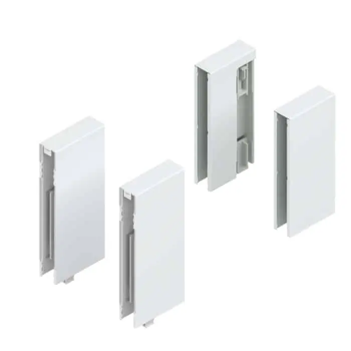 Set Boxcover Z36L002G.I Blum per Tandembox intivo, anteriore e posteriore, finitura Acciaio Inox Korting