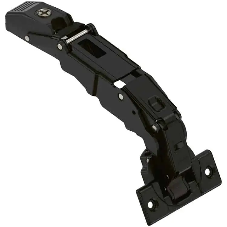 Nu Kopen Cerniera Blum 71B7550 CLIP top BLUMOTION, 155° battuta con sormonto, fondello da avvitare, finitura Nero Onice