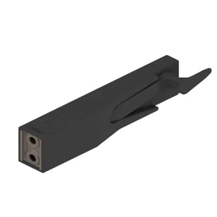 Scatola di chiusura Z80.000S Blum per sistema Cabloxx, senza cilindro, colore Nero Terra Opaco Gereduceerde Prijs