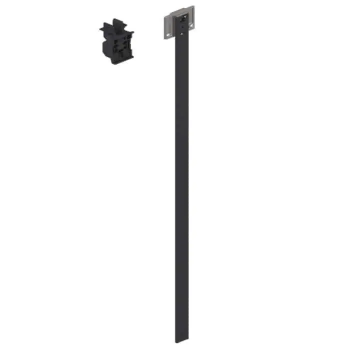 Set barra bloccaggio Z80S0560 Blum per sistema chiusura Cabloxx, altezza 562 mm, colore Naturale Alleen Vandaag