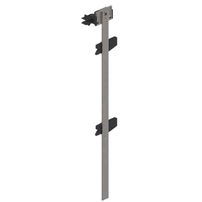Barra bloccaggio Z80S0542BA Blum con 2 unità bloccaggio premontate, per sistema chiusura Cabloxx , altezza 544 mm, colore Naturale Koop Vandaag