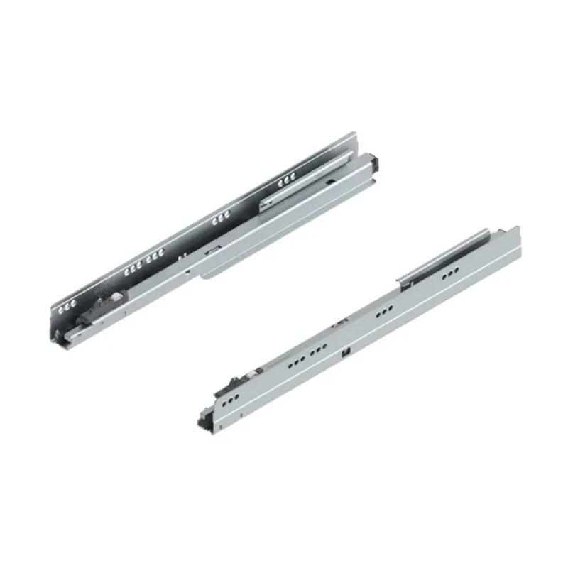 Guida scorrevole 576.5001B Blumotion Blum per TandemBox, lunghezza 500 mm, estrazione totale, portata 65 kg, Acciaio finitura Zincato Favoriet