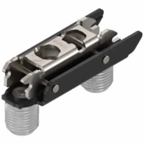 Dagaanbieding Piastrina di premontaggio 177h3130 Blum CLIP, diritta, altezza 03 mm, EXPANDO con regolazione verticale a eccentrico, finitura Nero Onice