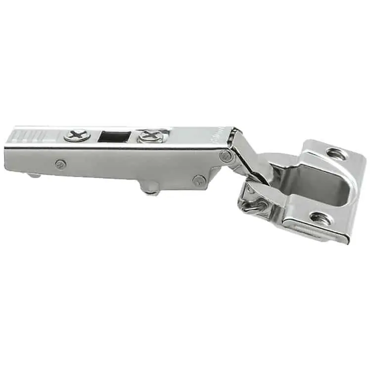 Merkproduct Cerniera Blum 70T3550.TL CLIP top, 110° battuta con sormonto, fondello da avvitare, senza molla, finitura Nichelato