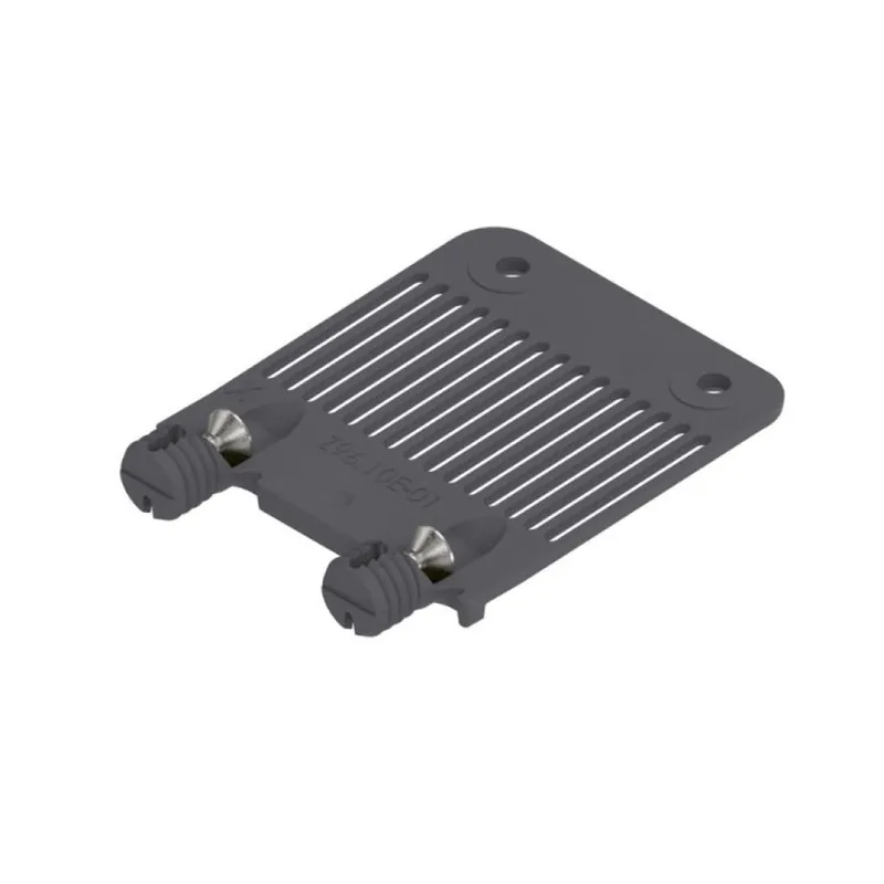 Lage Prijs Stabilizzatore frontale da fondo Z96.10E1 Blum per sistemi Legrabox e Tandembox, con giunzione Expando, Plastica finitura R7037 Grigio Polvere