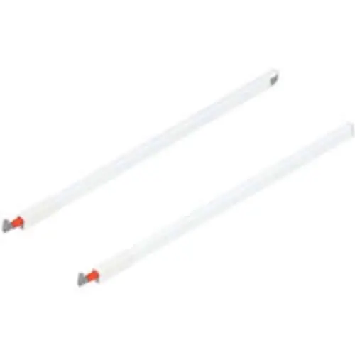 Ringhierina longitudinale (sopra) per TANDEMBOX antaro, lunghezza nominale 650 mm, destro+sinistro, colore Bianco Seta Koop Online