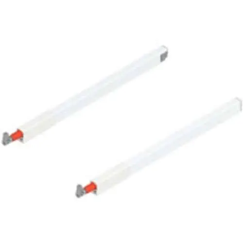 Shop Nu Ringhierina longitudinale (sopra) per TANDEMBOX antaro, lunghezza nominale 400 mm, destro+sinistro, colore Bianco Seta