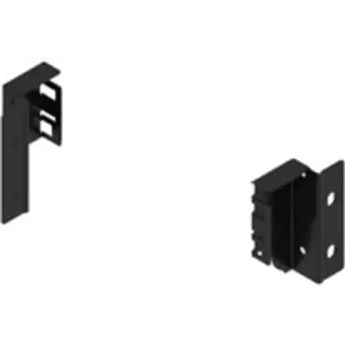 Meest Verkocht Set supporto schienale Z30M000SL Blum per Antaro/Intivo altezza M 68 mm, finitura Nero Terra