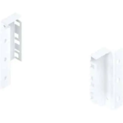 Set supporto schienale Z30K000SL Blum per Antaro/Intivo altezza K 100 mm, finitura Bianco Seta Betaalbaar