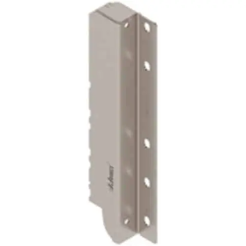 Populair Set supporto schienale Z30D000SL Blum per Antaro/Intivo altezza D 183 mm, finitura Nichelato