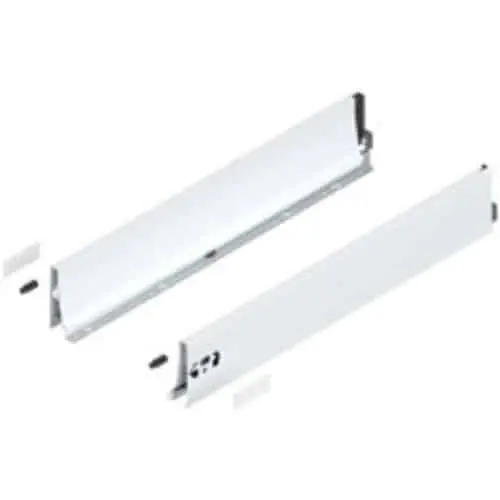 Set spondina ANTARO/INTIVO 378K6502SA Blum, altezza K (115 mm), lunghezza 650 mm, finitura Bianco Seta Flitsaanbieding