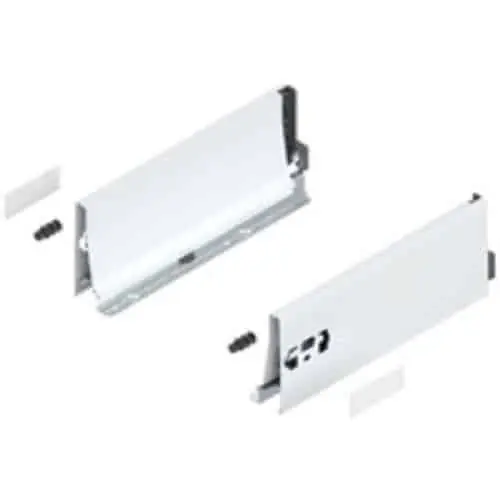 Set spondina ANTARO/INTIVO 378K3002SA Blum, altezza K (115 mm), lunghezza 300 mm, finitura Bianco Seta Uitverkoop