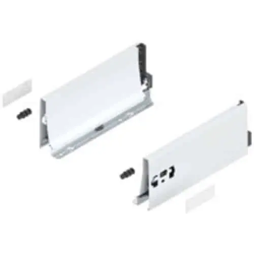 Set spondina ANTARO/INTIVO 378K2702SA Blum, altezza K (115 mm), lunghezza 270 mm, finitura Bianco Seta Uitverkoop