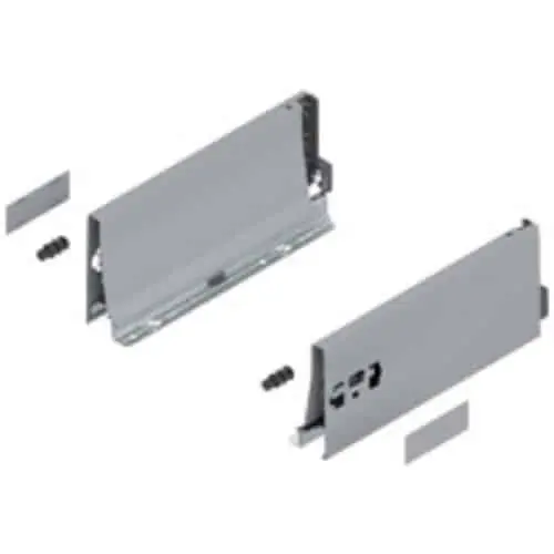 Set spondina ANTARO/INTIVO 378K2702SA Blum, altezza K (115 mm), lunghezza 270 mm, finitura R9006 Grigio Metallizzato Direct Verzonden