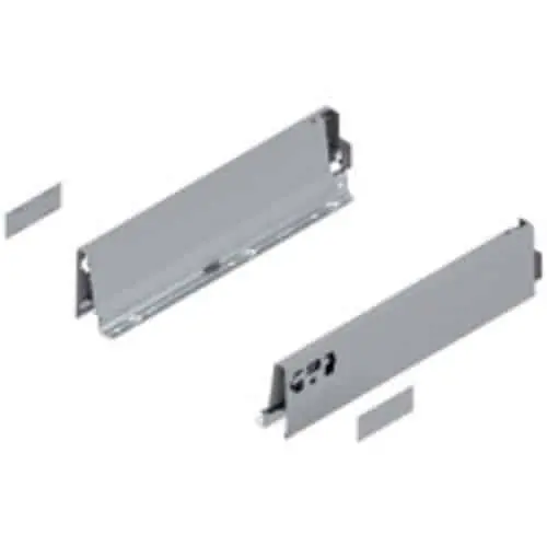 Set spondina ANTARO/INTIVO 378M3502SA Blum, altezza M (83 mm), lunghezza 350 mm, finitura R9006 Grigio Metallizzato Hete Deal