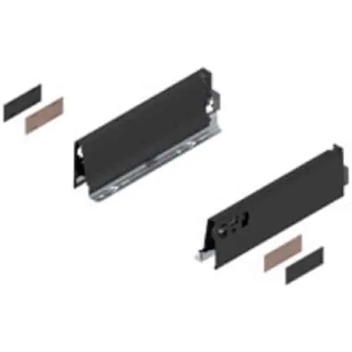 Set spondina ANTARO/INTIVO 378M2702SA Blum, altezza M (83 mm), lunghezza 270 mm, finitura Nero Terra Voordeelprijs